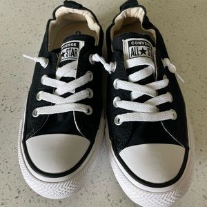 Black converse